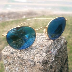 Vintage Ray-ban Polarized Blue Sunglasses